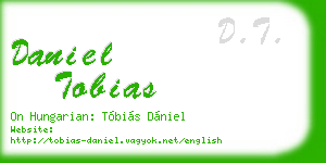 daniel tobias business card